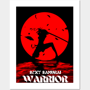 Sexy samurai T-Shirt Posters and Art